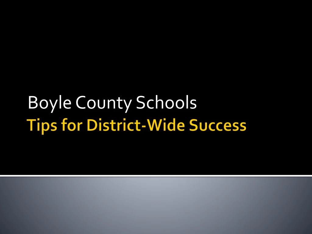 boyle county schools