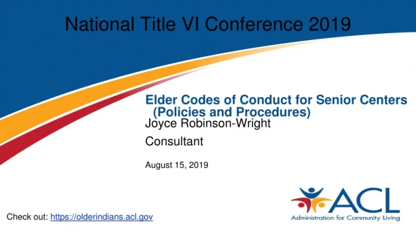 National Title VI Conference 2019