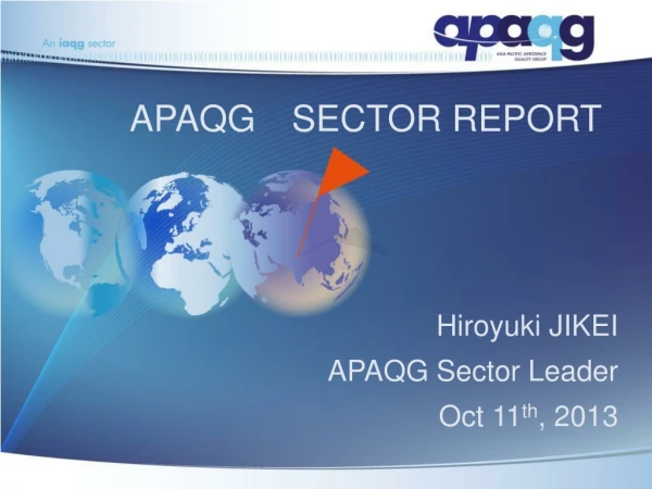 APAQG SECTOR REPORT