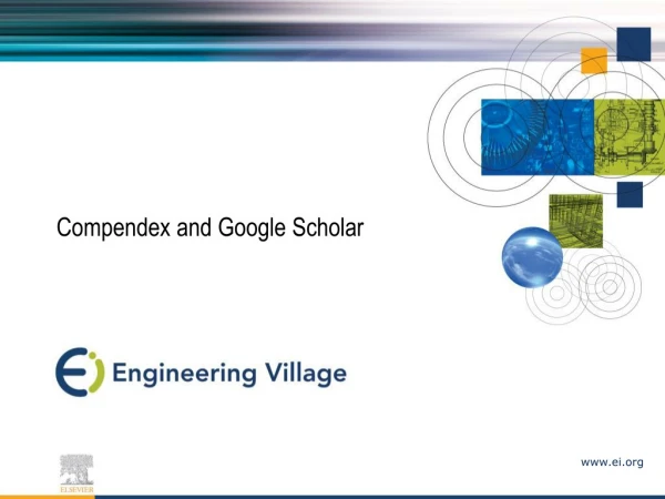 Compendex and Google Scholar