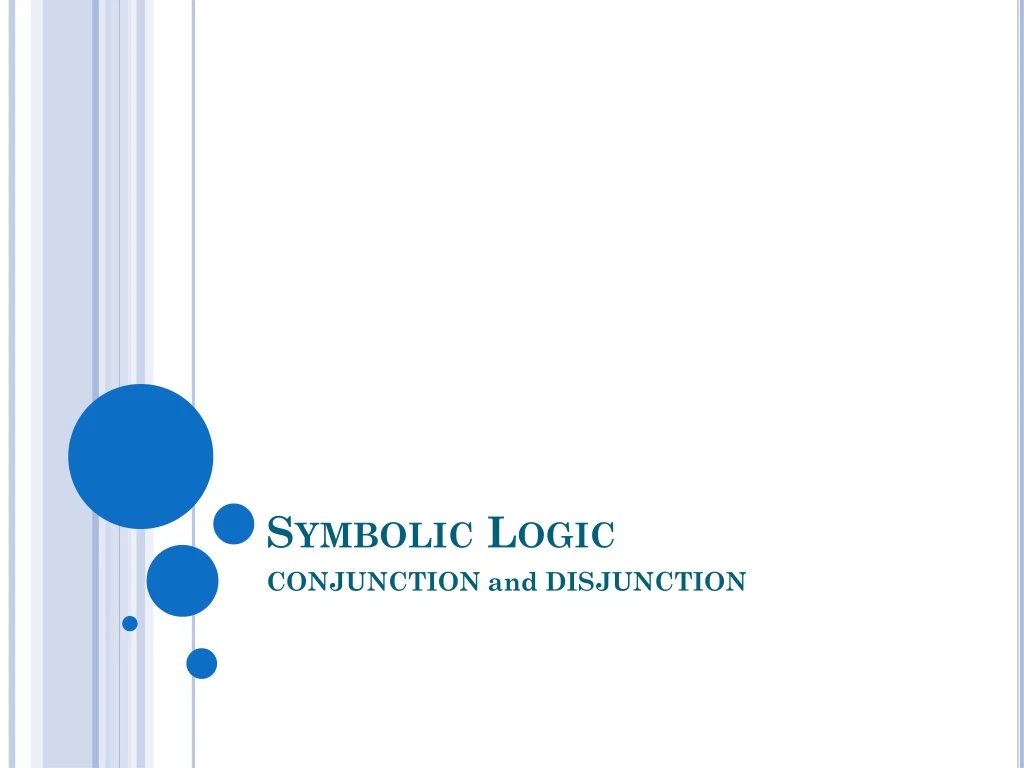 symbolic logic