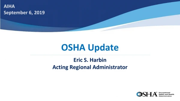 OSHA Update