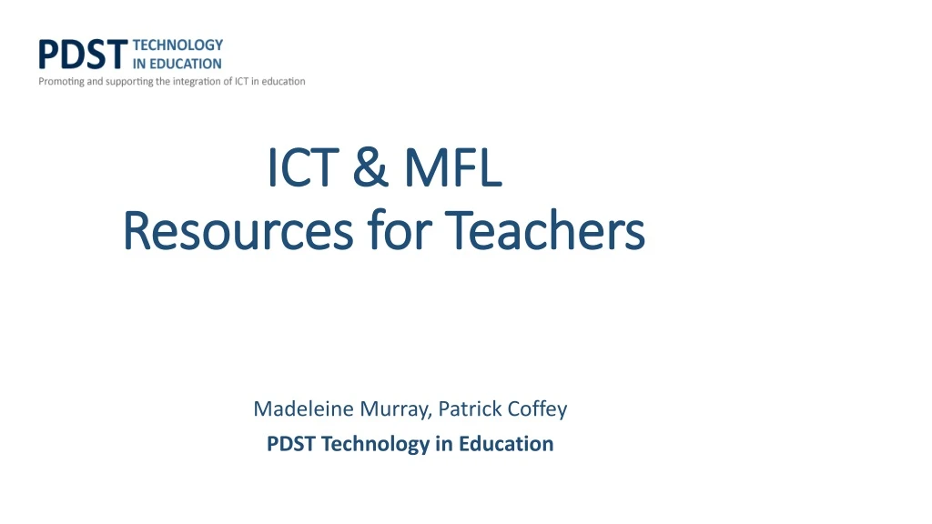 ict mfl resources for teachers