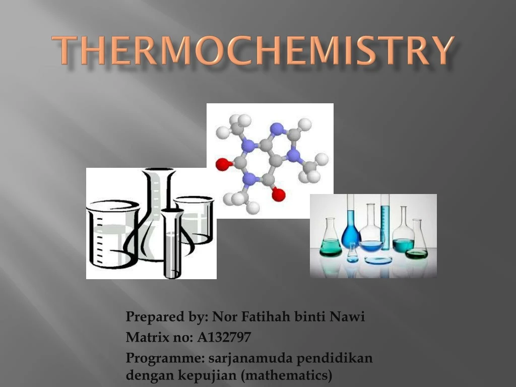 thermochemistry