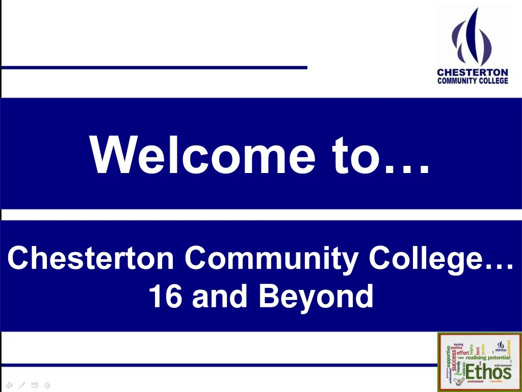 chesterton community college 16 and beyond