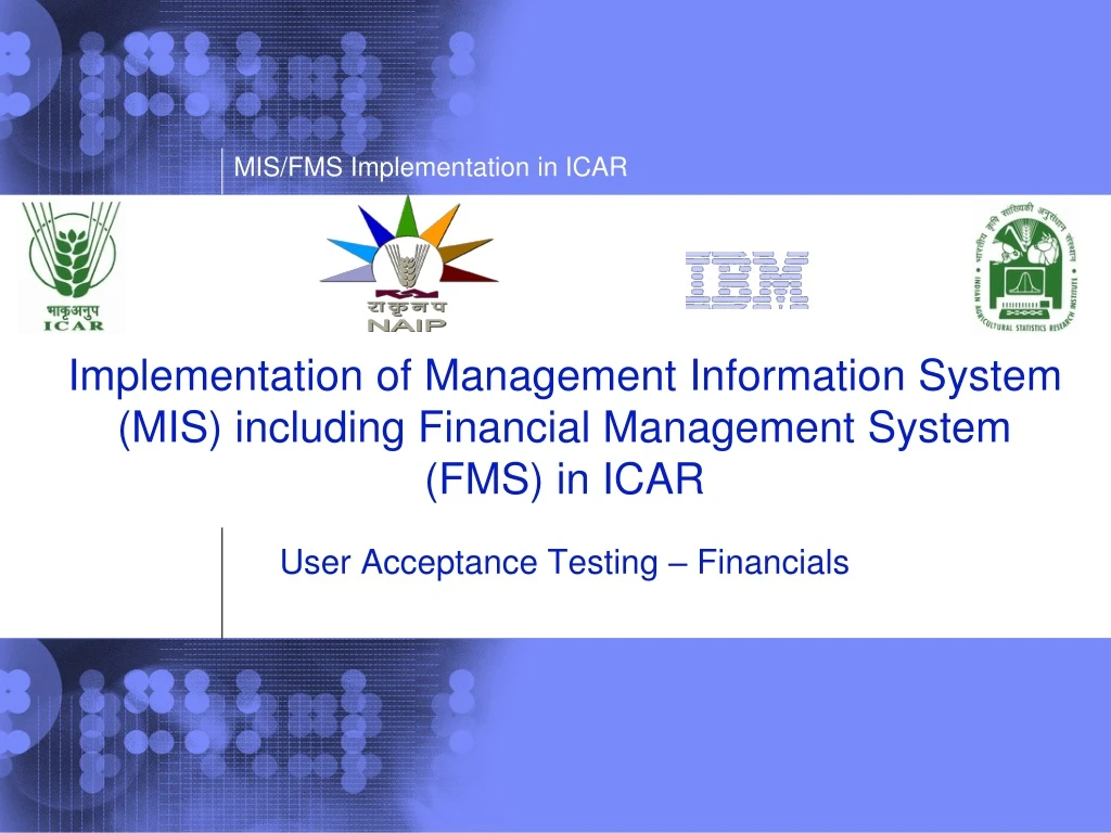 implementation of management information system