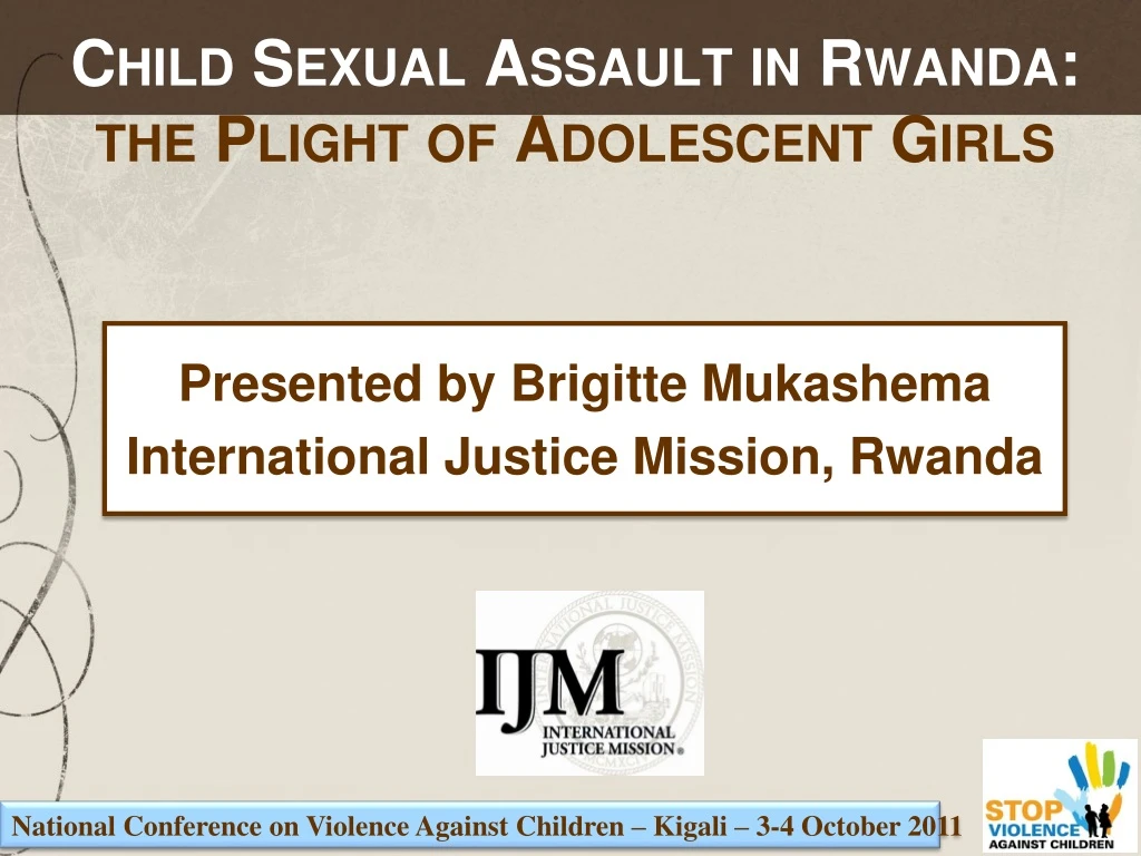 child sexual assault in rwanda the plight of adolescent girls