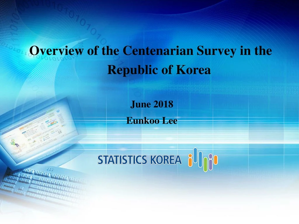 overview of the centenarian survey