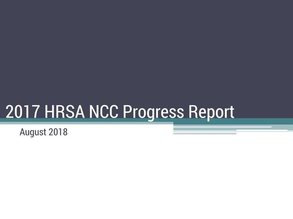2017 hrsa ncc progress report