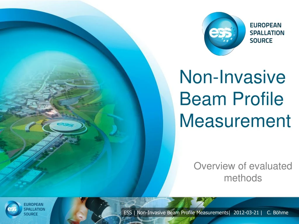 non invasive beam profile measurement