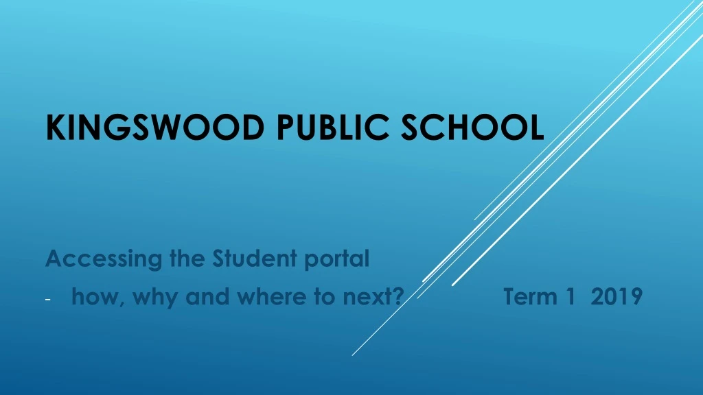 PPT - Kingswood Public School PowerPoint Presentation, Free Download ...