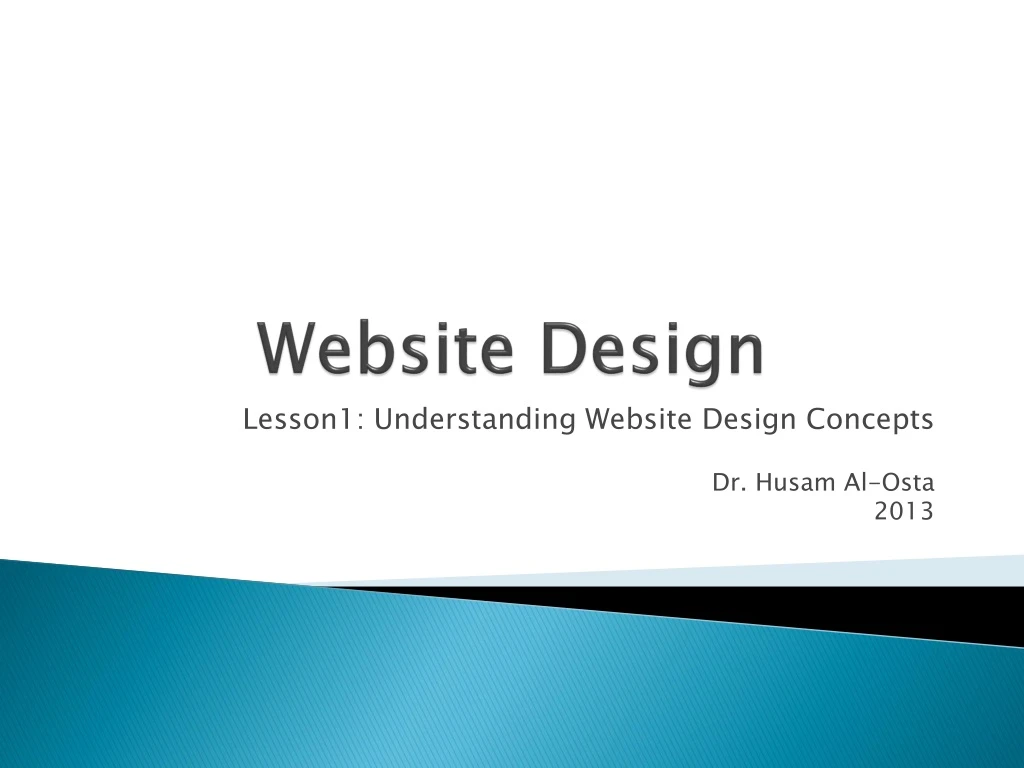 website design