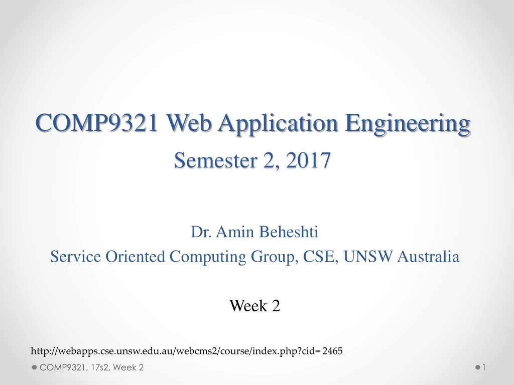 comp9321 web application engineering semester 2 2017