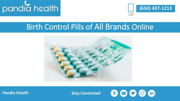 Birth Control Pills of All Brands Online