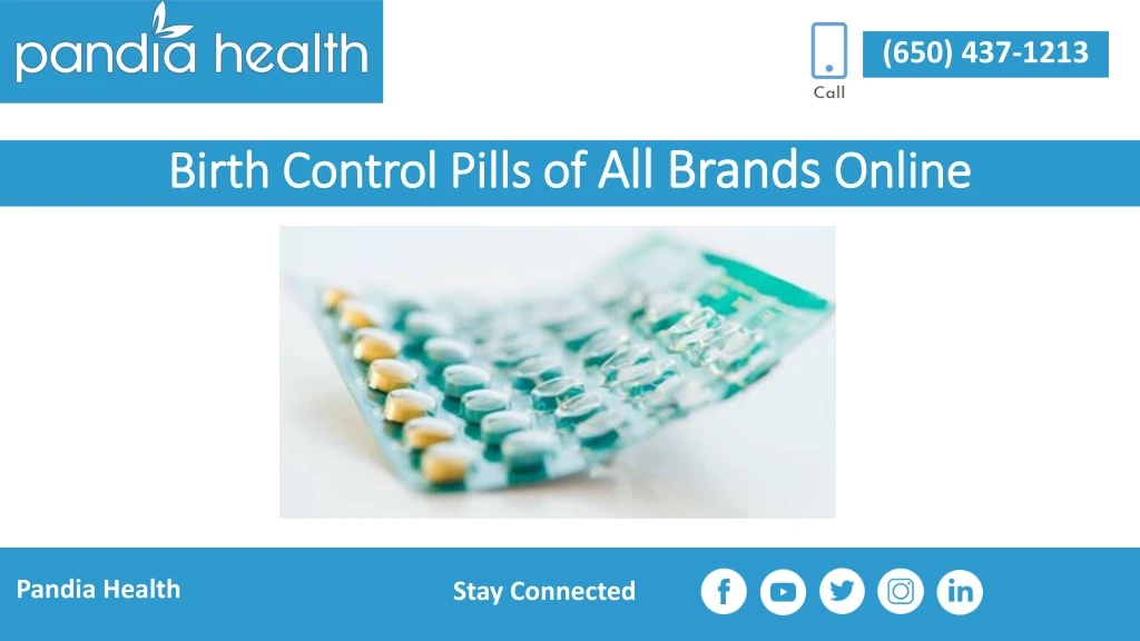 birth control pills of all brands online