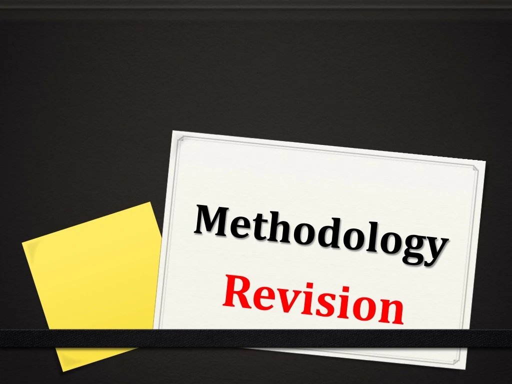 methodology