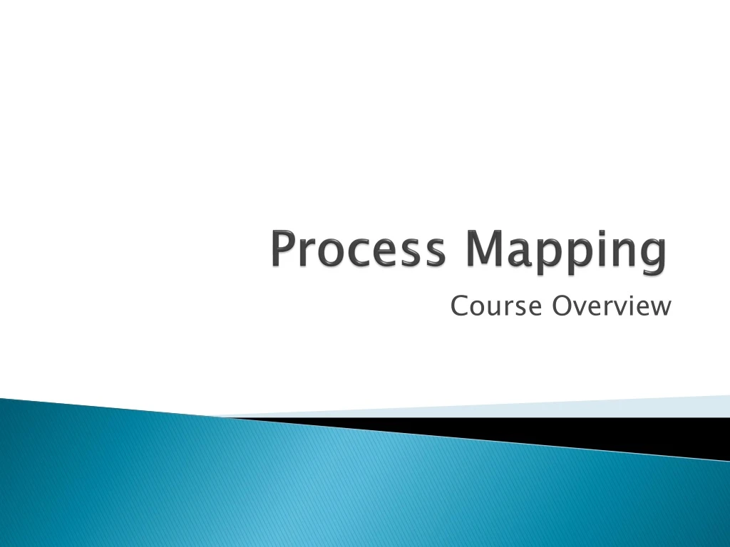 process mapping