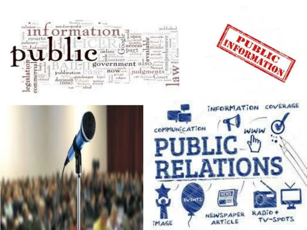 What is Public Information work ? Why Should AA’s Do It?