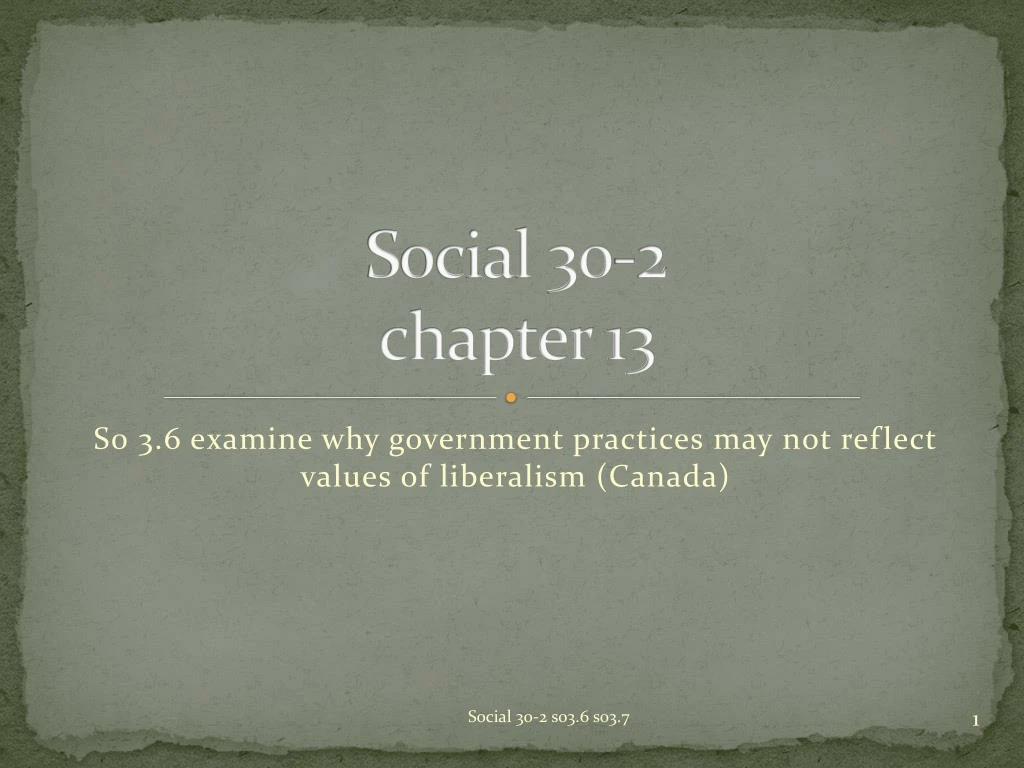 social 30 2 chapter 13
