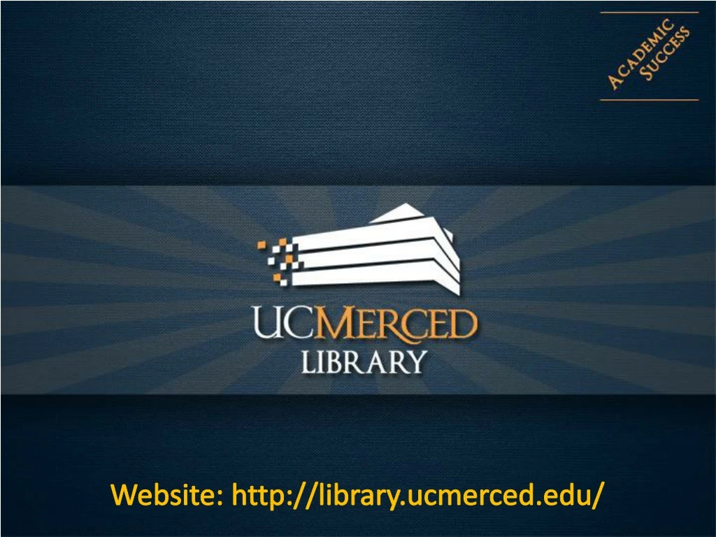 website http library ucmerced edu