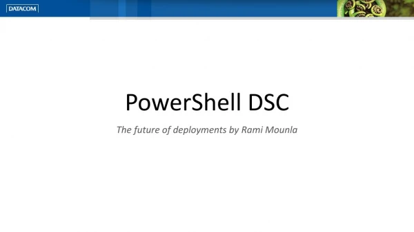 PowerShell DSC
