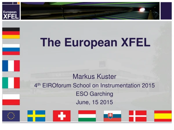 The European XFEL