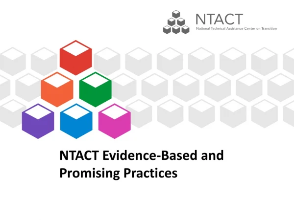 NTACT Evidence-Based and Promising Practices