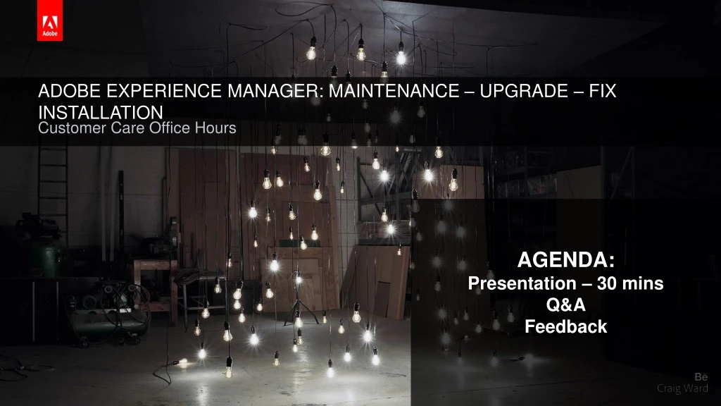 adobe experience manager maintenance upgrade fix installation
