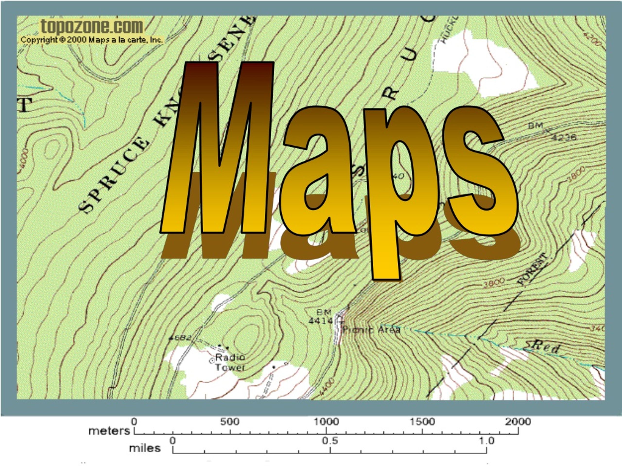 Map Projections: Distortions and Uses - slide 1