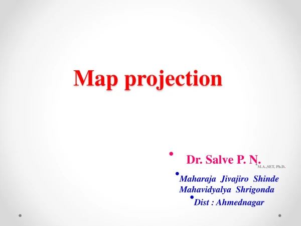Map projection
