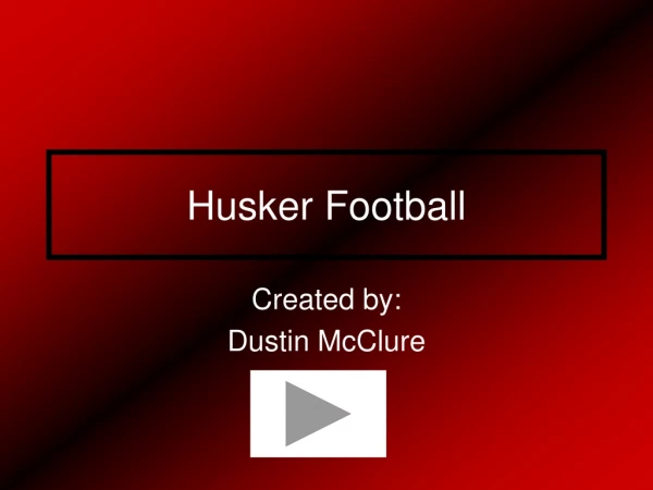 Husker Football