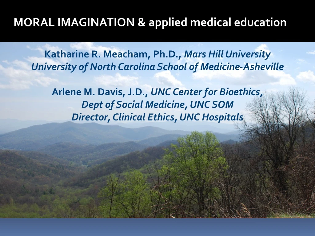 katharine r meacham ph d mars hill university