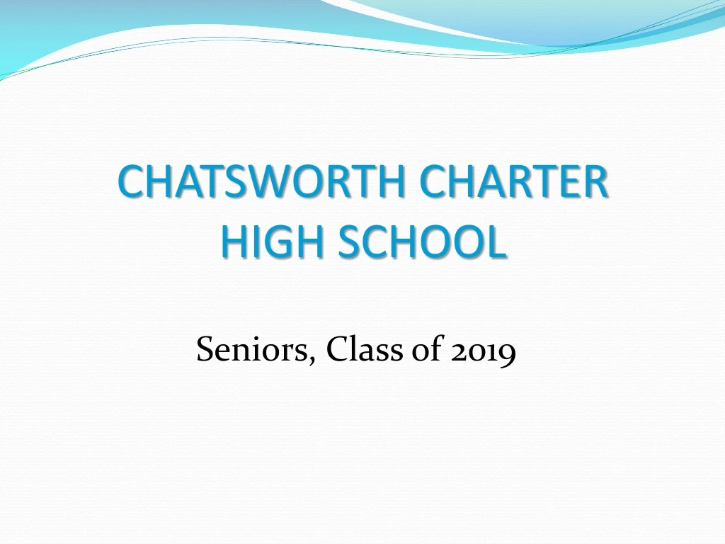chatsworth charter high school