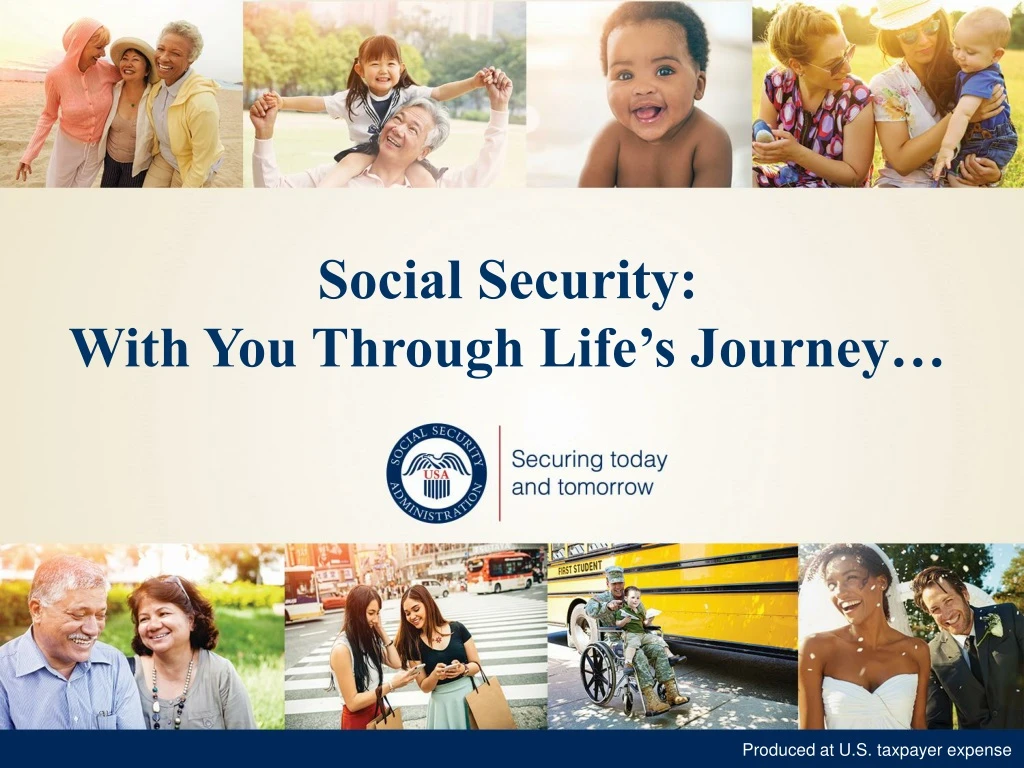 social security with you through life s journey