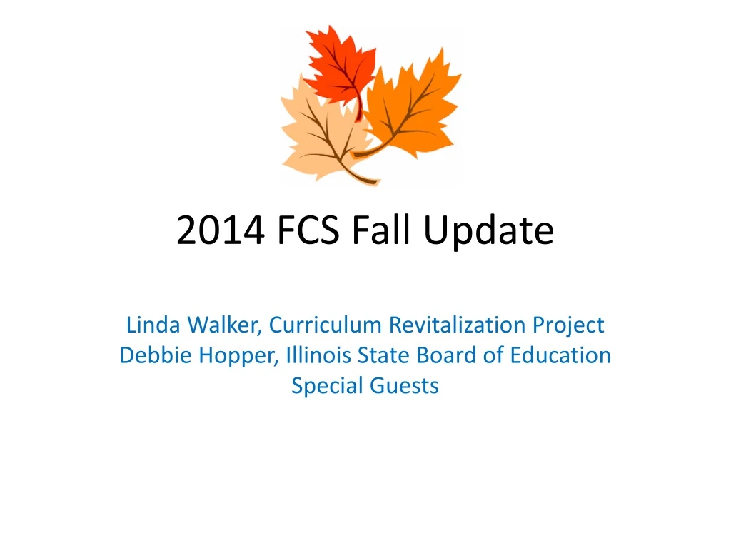 2014 fcs fall update
