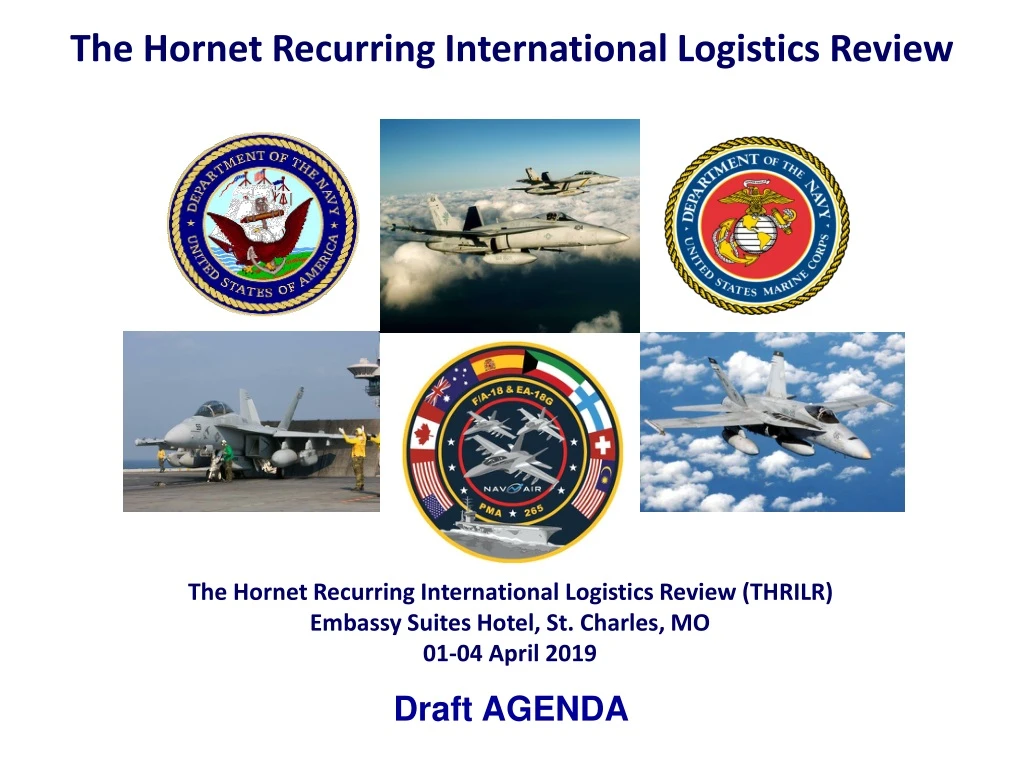 the hornet recurring international logistics review