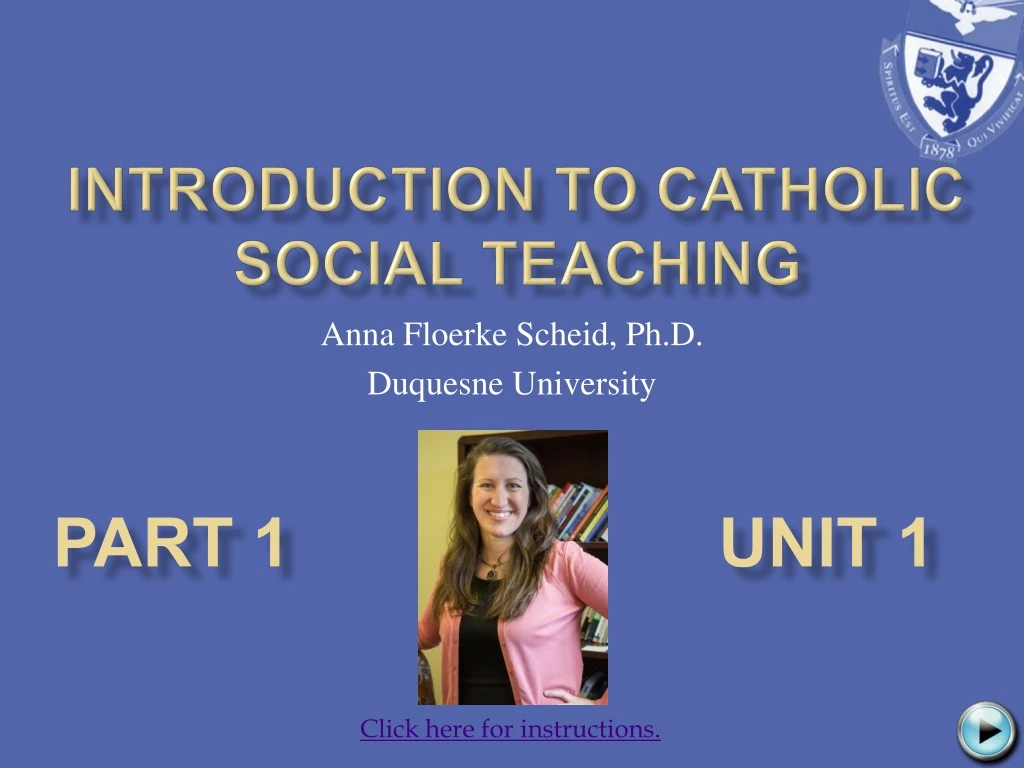 introduction to catholic social teaching