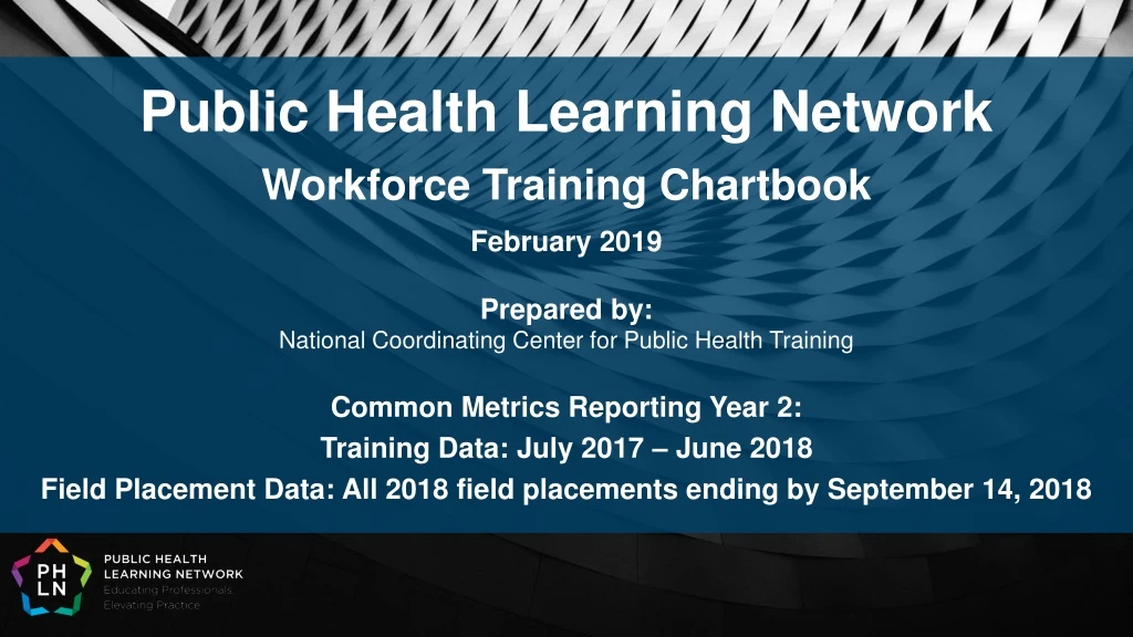public health learning network workforce training