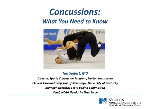 Concussions: What You Need to Know