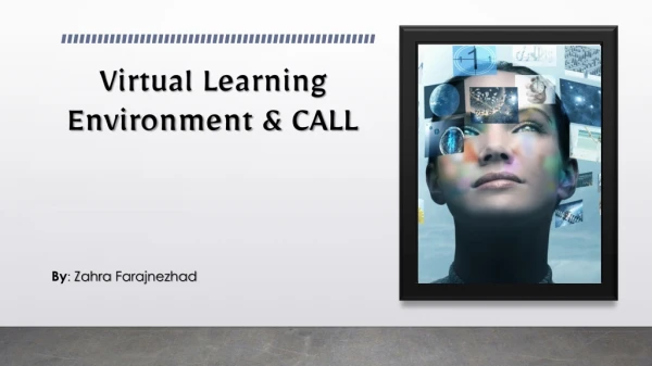 Virtual Learning Environment & CALL