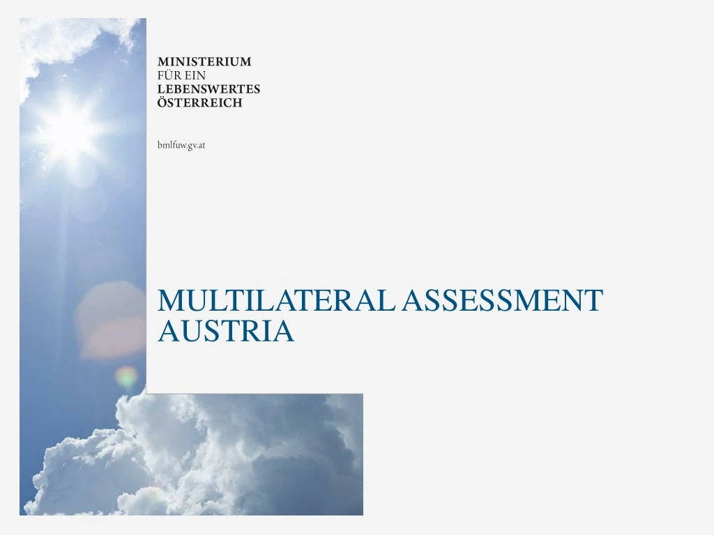 multilateral assessment austria