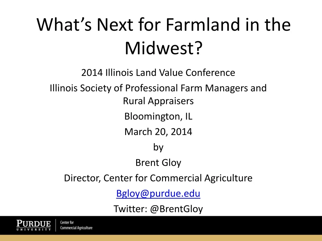 what s next for farmland in the midwest