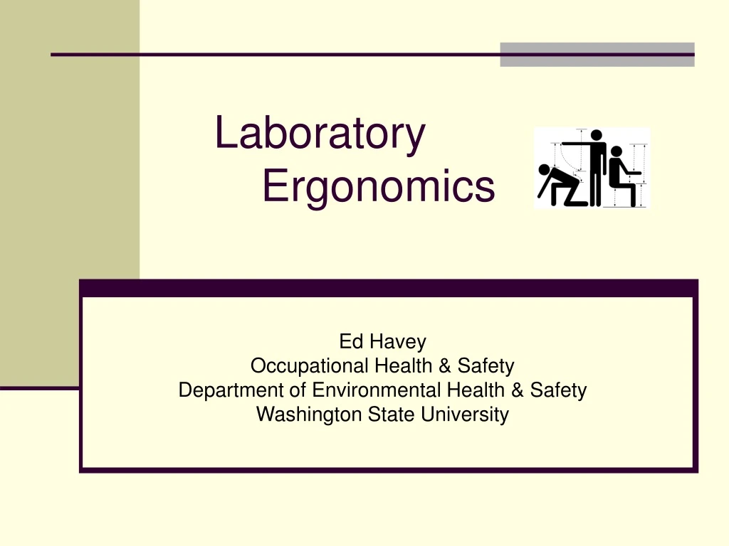 laboratory ergonomics