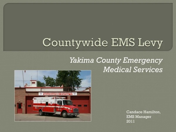 Countywide EMS Levy