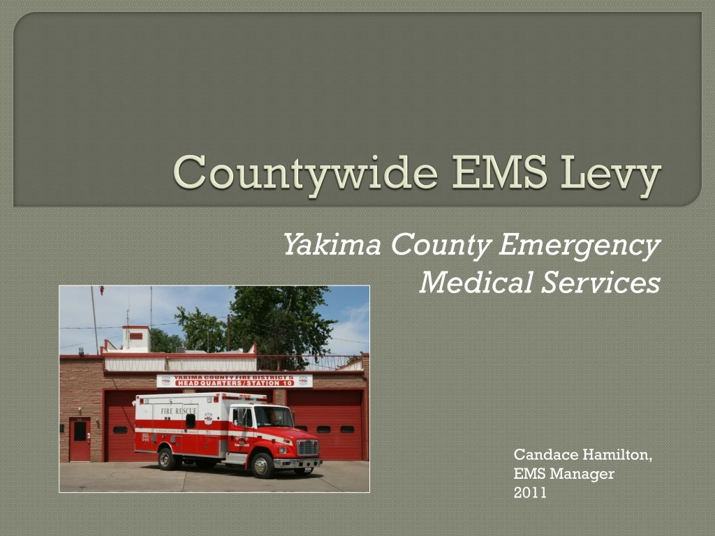 countywide ems levy