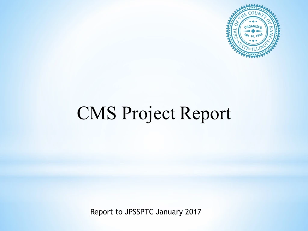 report to jpssptc january 2017