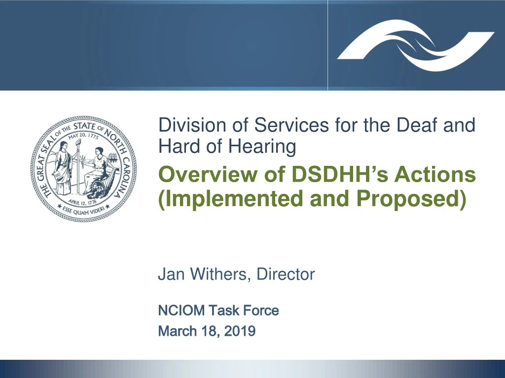 division of services for the deaf and hard