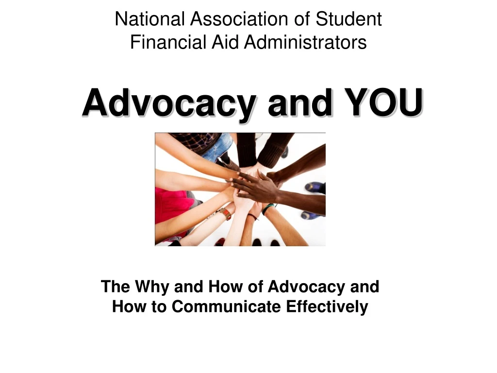 advocacy and you