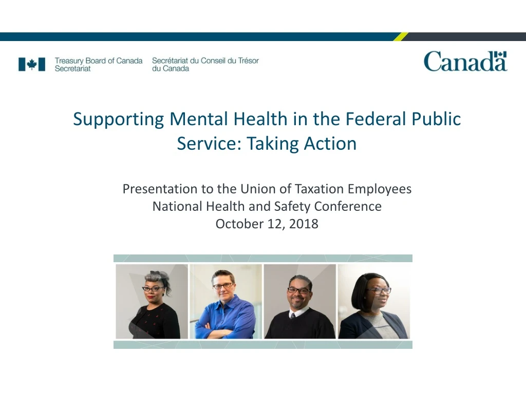 supporting mental health in the federal public