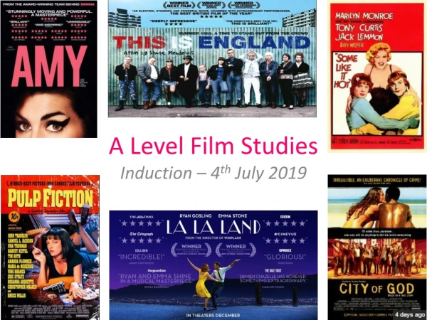A Level Film Studies